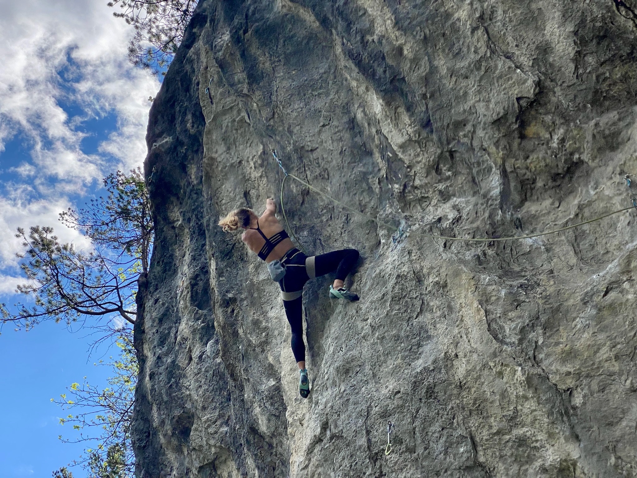 Klettern am Götterwandl bei Nassereith